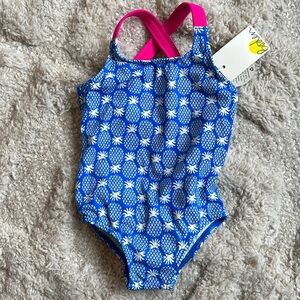 Boden NWT pineapple swimsuit